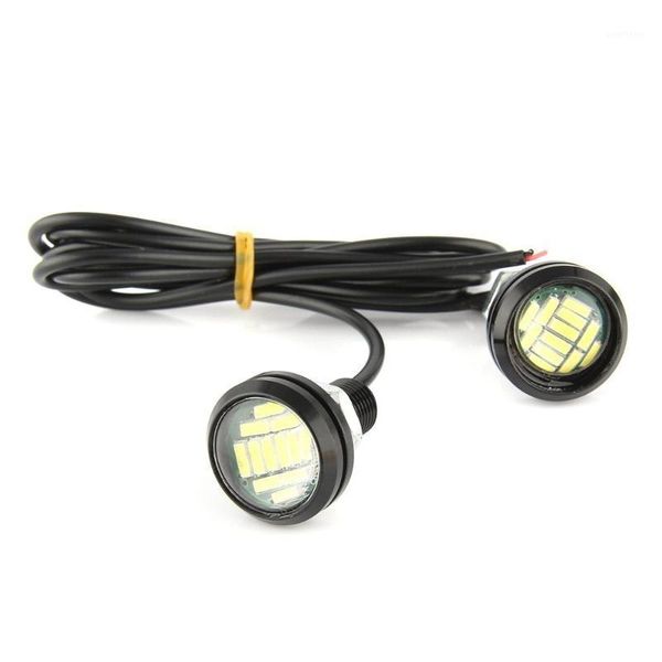 

1 pair/12v 15w drl backup daytime running led light spotlighting eagle eye car lamp1