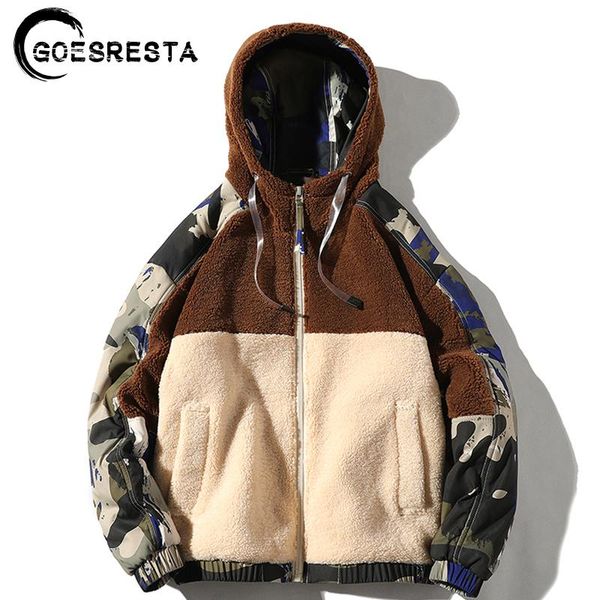 

goesresta 2020 brand new men's jackets streetwear autumn and winter wild warm fashion casual ultralight jacket jacket men, Black;brown