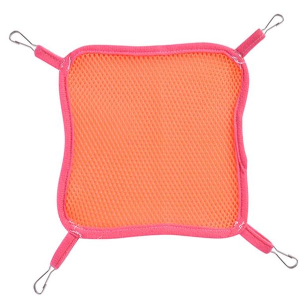 

summer outdoor two size squirrel small mesh hammock cute pet square home breathable mesh hammocks 6 colors squirrel hammock dh1062-2 t03