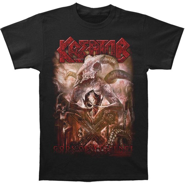 

kreator mens gods of violence t-shirt blackshort sleeve men tee t shirt o-neck knitted sport hooded sweatshirt hoodie
