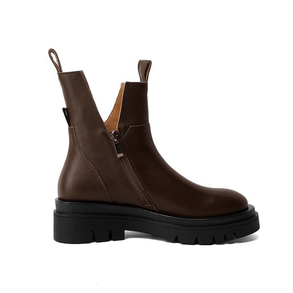 

solid 2021 women's better short british black boots zip side nz1j