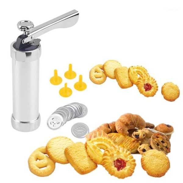 

cookie extruder press machine biscuit maker cake making decorating set1