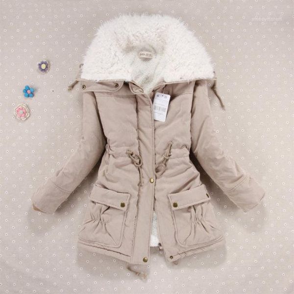 

autumn winter jacket coat women parkas woman clothes solid long jacket slim plus size women's winter jackets coats s  l xl xxl1, Tan;black