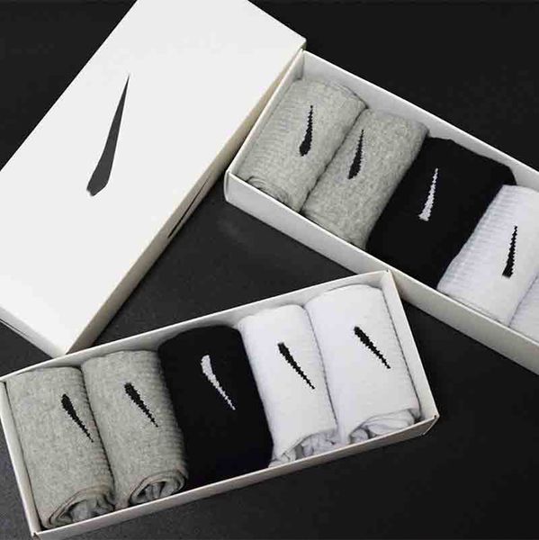 

casual men's & women's boat socks fashion college wind breathable in tube socks men cotton sports sock slippers size 3 colors, Black