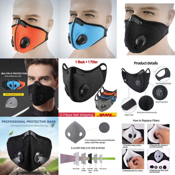 

mask carbon face filter activated with cycling pm2.5 anti-pollution sport running trainzjg 5fvi c17m