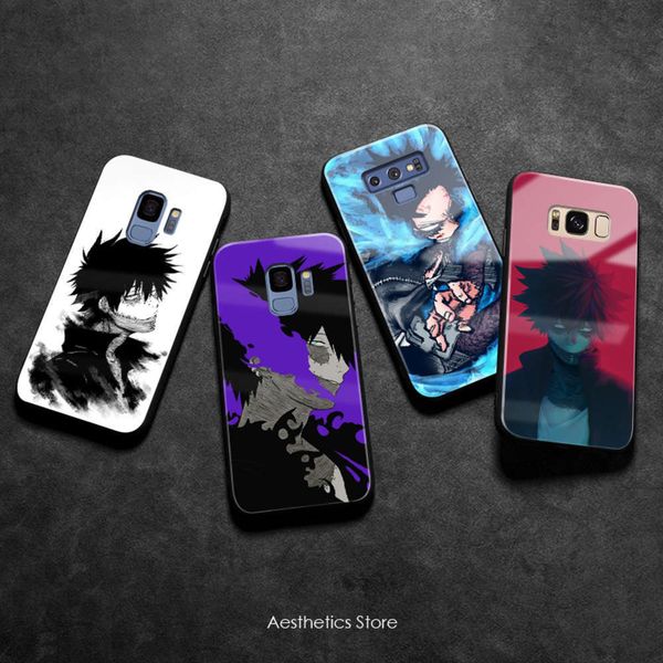 

qadabie - my hero college soft silicon mobile phone shell, samsung galaxy s8, s9, s10e, s10, note 8, 9, 10 plus mobile phone shelllk