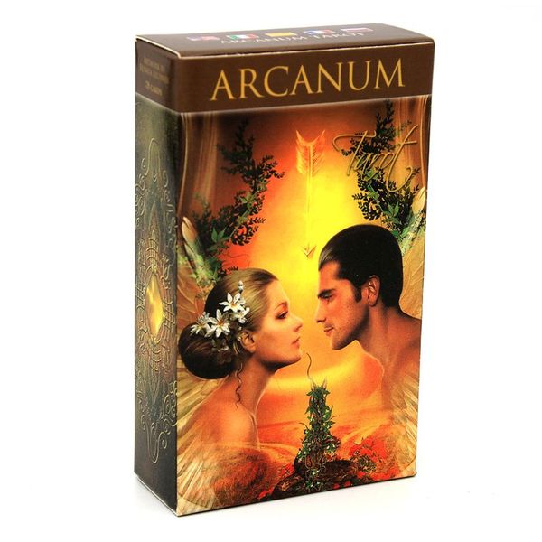 

full english arcanum tarot 78 cards deck mysterious divination oracle playing card family party board game bbymld lipper