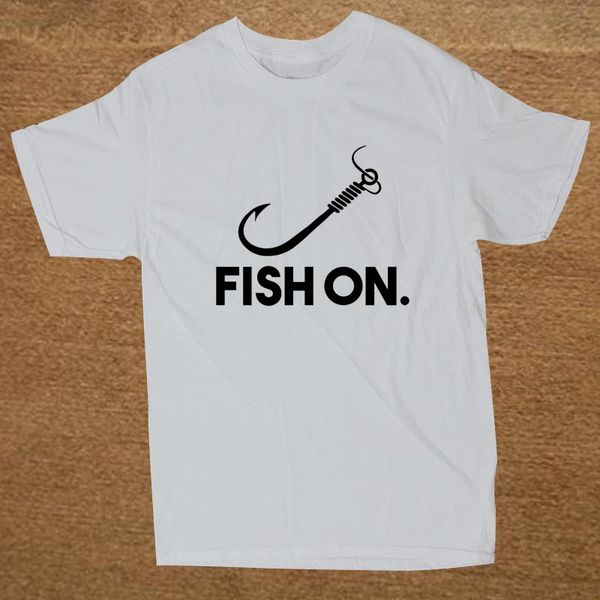 

sport new funny fish on fisher hunter t shirt men tshirt man clothing short sleeve camisetas t-shirt