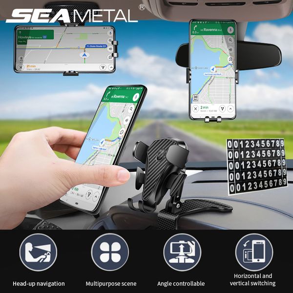 

держатель аксессуар интерьер приборной панели автомобиля зеркало заднего вида солнцезащитный козырек телефон навигации парковка номерных