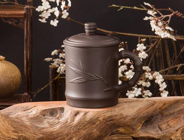 

цзя gui ло 420ml чашки офиса керамика фиолетовый клей кружка pu'er чай кубок подарков путешествия главная кухня бар поставки i004 jllndo mx