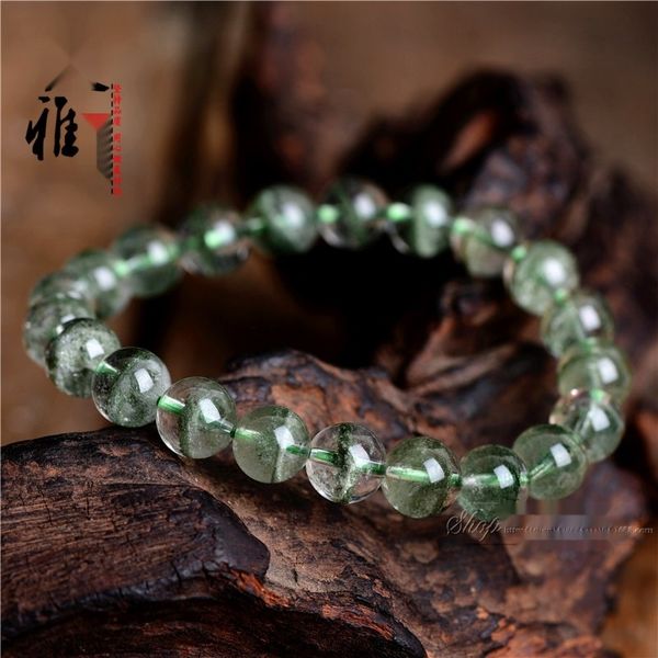 

jiuya natural green ghost jiuya natural green ghost bracelet crystal crystal bracelet nxv9t, Golden;silver