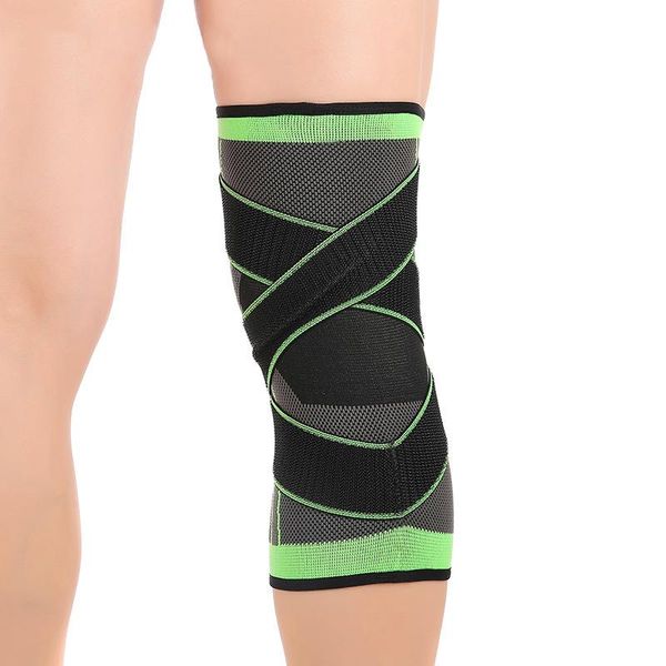 

coyoco 2019 pressurizable bandage knee pads support 1 pcs adjustable cycling knee brace professional sports breathable kneepads sqcjwv
