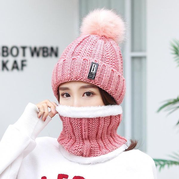 

brand winter knitted beanies hats women thick warm beanie skullies hat female knit letter bonnet beanie caps outdoor riding sets1, Blue;gray