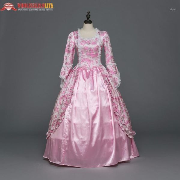 

victorian gothic renaissance wiccan ball gown reenactment halloween costume1, Black;red