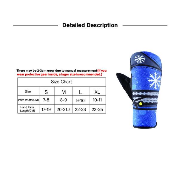 

внутри five finger дизайн лыжные перчатки водонепроницаемый и ветрозащитный сноуборд перчатки теплые и комфорт для снегоходов перчатки jllxl, Black