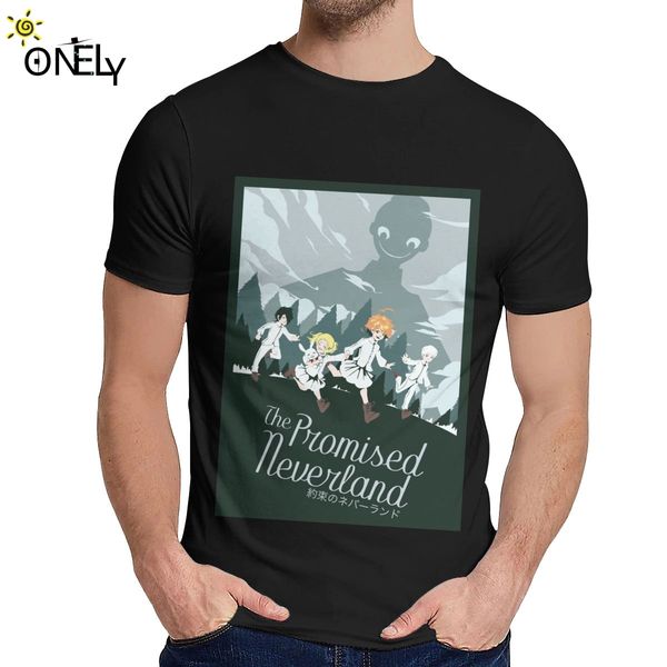 

crewneck the promised neverland anime tee shirt new for man soft t shirt us size s-6xl sport hooded sweatshirt hoodie