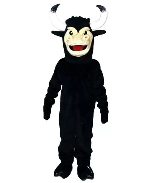 Trajes de mascote de vaca de alta qualidade para adultos Circus Christmas Halloween Outfit Fantasia Terno