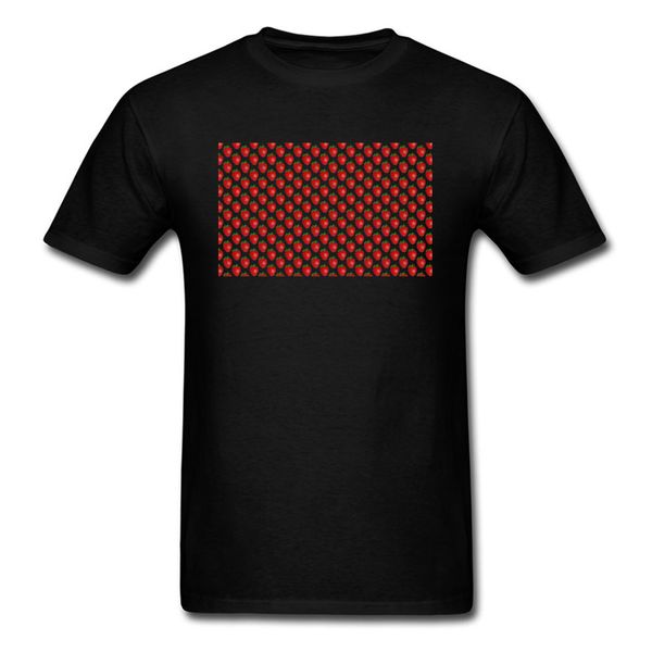 

2018 men love strawberries pattern t shirt simple style male short sleeve black red cartoon tee shirts cloth sport hooded sweatshirt hoodie