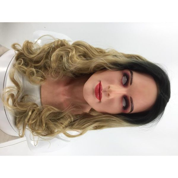 

realistic cosplay costume party halloween wonderful pretty woman sile female mask for ma jllvzm allguy