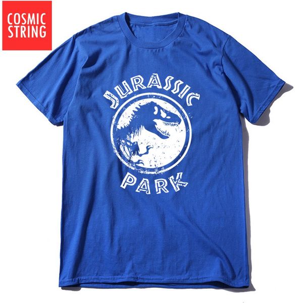 

cosmic string cool short sleeve jurassic park print casual loose tshirt cool male s sport hooded sweatshirt hoodie men t shirt