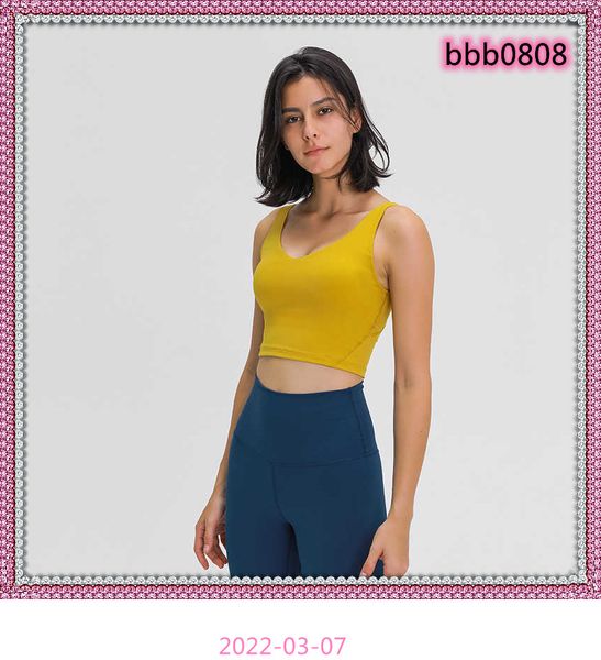 

women yoga bra shirts lu-109 sports vest fitness underwear tanks solid color lady with removable cups, White;red