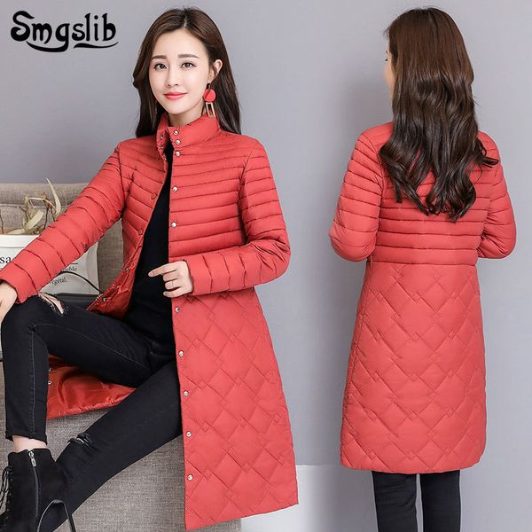 

2020 зимняя куртка женщин parka стенд воротник женщины ветровки plu размер 5xl осень сгущает теплые пальто выбор multicolor pocketx1016, Black;brown