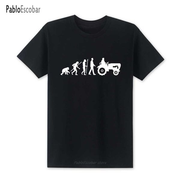 

shubuzhi новая мода эволюция тракторного мужчины летних дизайнеров стиль короткие рукава хлопок farmer мужчины тис толстовку футболки толсто