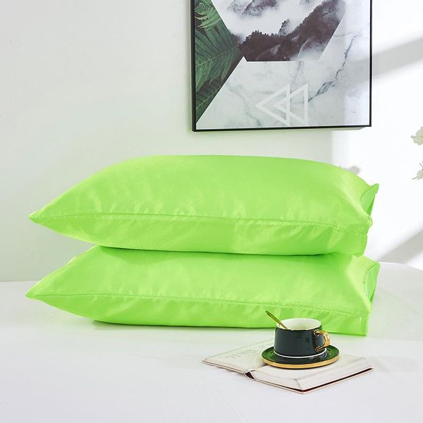 

2020 new 100 satin silk pillowcase soft mulberry standard queen king pillowcase pillow cover chairs cushion cover home decor swy bbysyj