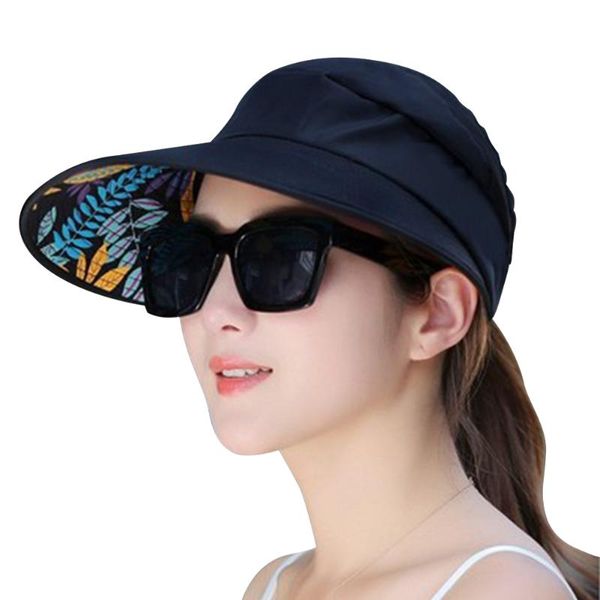 

cyclamen9 sun hat for women, lightweight ladies summer sun hat uv protector beach, Blue;gray