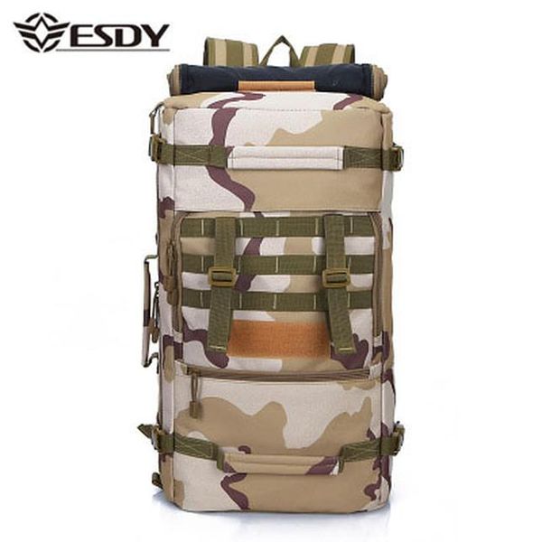 

сумки рюкзак mens mochila военного охота кемпинг плечо рюкзак водонепроницаемого туризм тактического feminina рюкзак sports 50l yxlbio