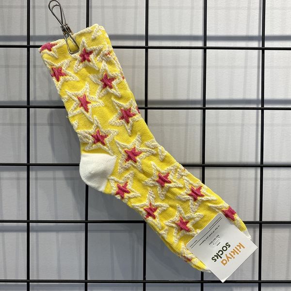 

gmboo cartoon autumn children's cotton winter and new korean star cotton socks studentssweet cute ins fashionable mid-calf socks childr, Black