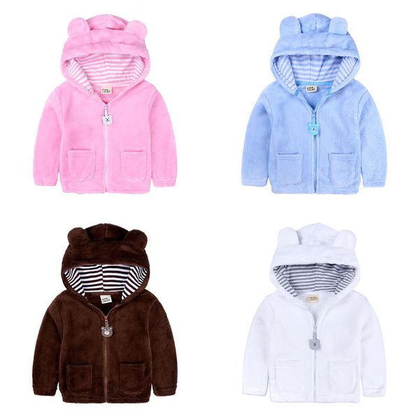 

thick velvet infant girl clothes winter baby boy coats long sleeve hooded toddler jackets fashion newborn costume 6-24months 1029, Blue;gray