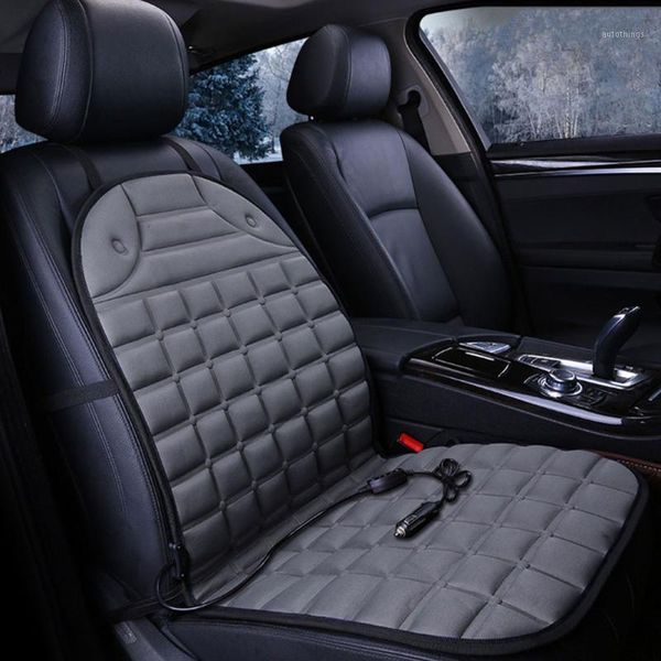 

12v heated car seat cushion cover seat heater warmer with cover pad adjustable temperature car accessories universal winter1