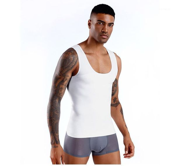 

running jerseys summer men boy cotton underwear mens undershirt transparent shirts male bodyshaper fitness wrestling singlets tank 1, Black;blue