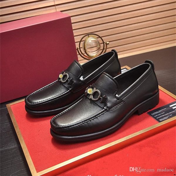 

q4 italian loafers men shoes wedding oxford shoes for men formal shoe men mens dress shoes zapatos de hombre de vestir formal 2020 22, Black