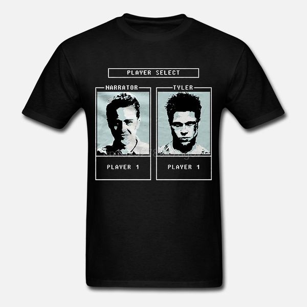 

cartoon print short sleeve fight club tyler durden character selection game printed 9129 hoodie designers t shirts sweatshirt