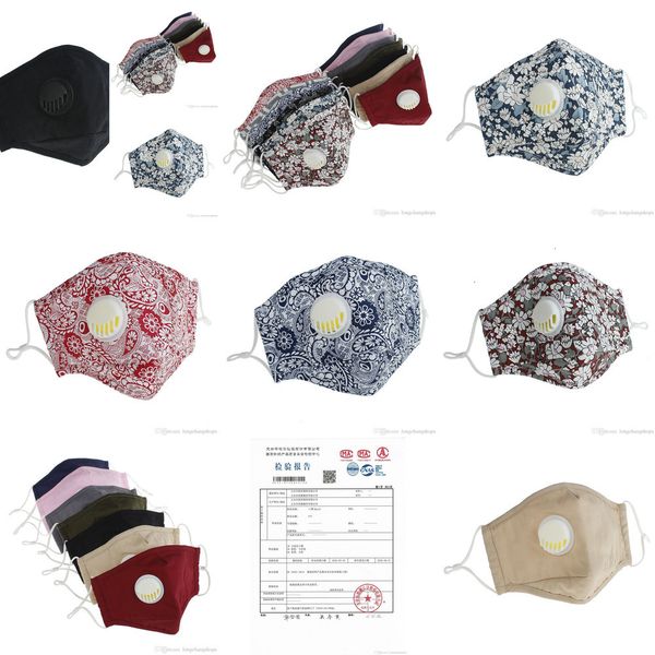 

reusable pm2.5 mask dhl anti-dust masks face washable valve protective cotton face masks cmy37 ndwx