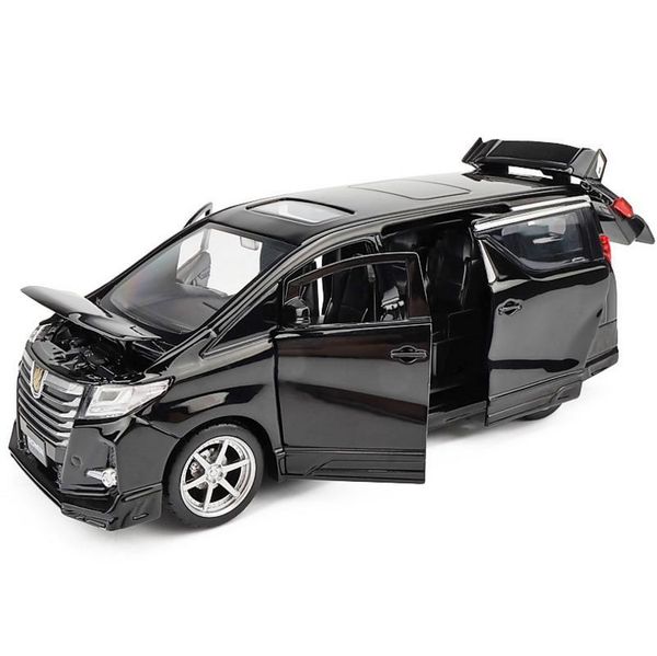 

high simulation toyota alphard mpv 1:32 scale alloy pull back car toy,collection model,ing