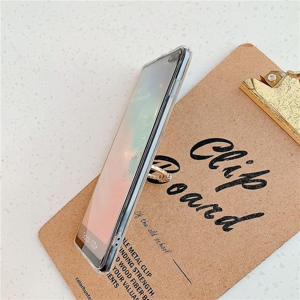 

flykylin кольцо стенд цветы чехол для samsung galaxy note 10 plus 9 s10 s9 s8 задней крышка роскошных мягкой tpu телефона кок jllcmi dhzlsto