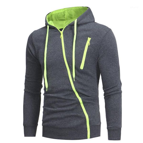 

spring autumn hooded sweatshirt men plus size xxxl hoodies male sportswear zipper zip up fashion slim fit active wear clothing1, Black
