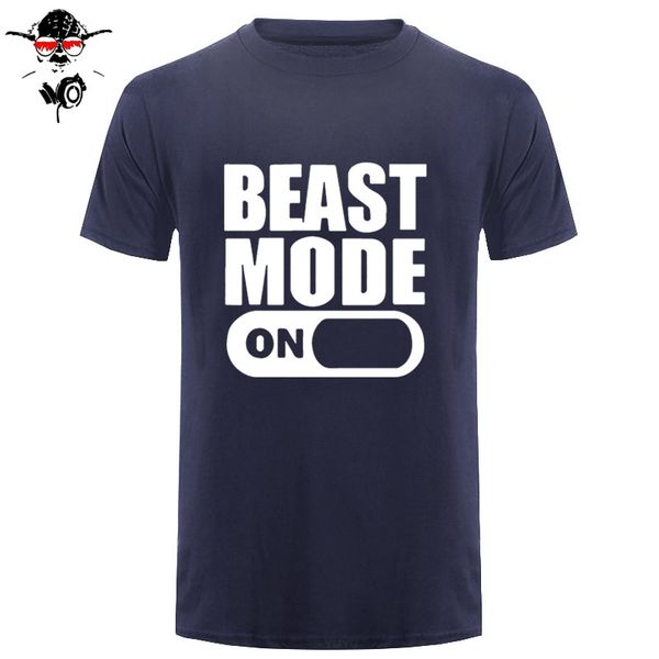 

beast mode on letter creative printed mens tshirt new short sleeve casual tee camisetas hombre sport hooded sweatshirt hoodie men t shirt