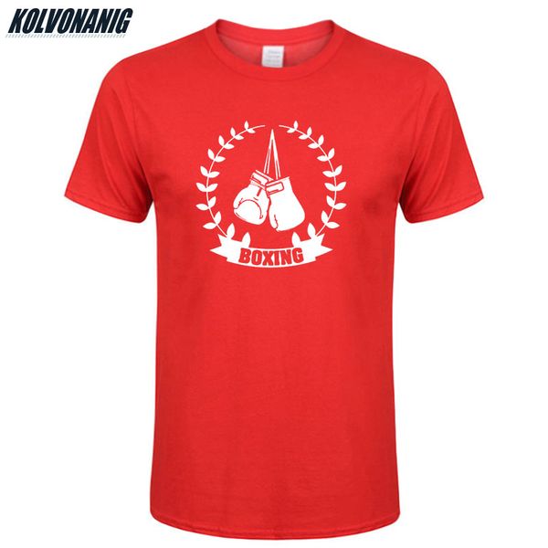 

kolvonanig summer bangkok boxing gloves print fighting arts short sleeve tees plus size sport hooded sweatshirt hoodie men t shirt