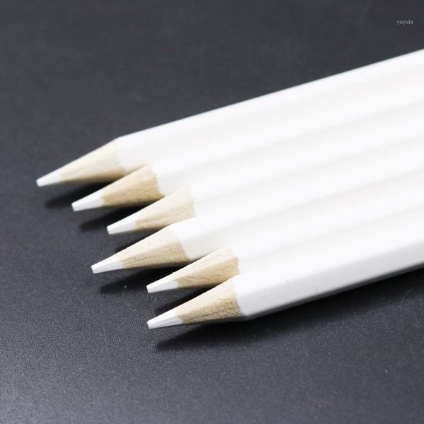 

white markers water erasable pen sewing tailor's chalk for leather fabric patchwork marking pen diy sewing tools1, Black