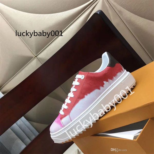 

lady casual shoes 100% printed leather flat sneaker letters lace-up woman shoes fashion platform new ladies leisure shoes large size 35-42, Black