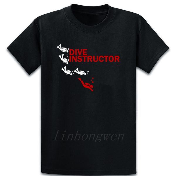 

погружение инструктора дайв инструктор t shirt tee shirt лето шаблон печать дышащей естественная graphic рубашка спорт толстовка с капюшоном