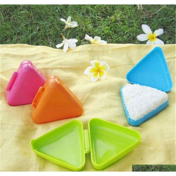 

triangle sushi mold new original rice ball nice press maker kitchen tool easy to carry shipping dq13y