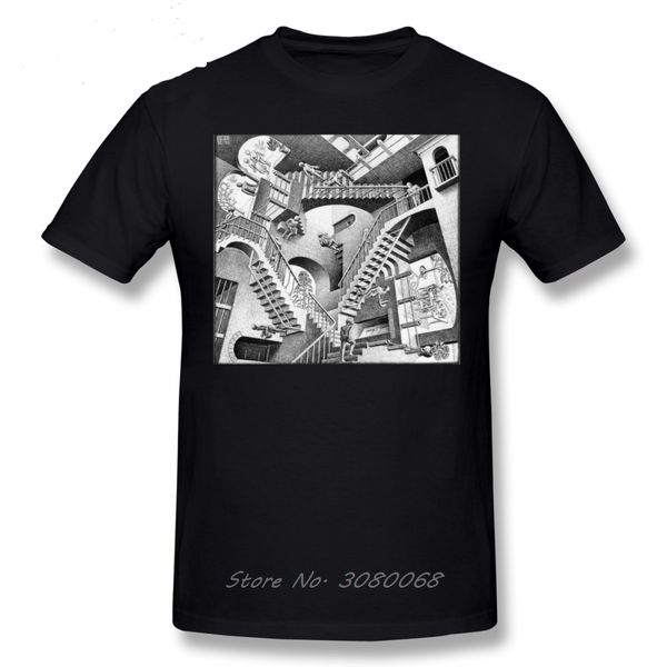 

мужские escher mc escher fun mens печатных streetwear tshirt summer тройники hip hop harajuku спорт толстовка с капюшоном толстовка мужчины