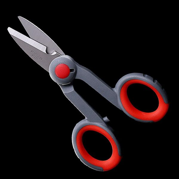 

нержавеющая сталь scissor для рыбалки scissor портативный рыбалка плоскогубцы cut пе line braid line lure cutter plies карп рыбалка инструме