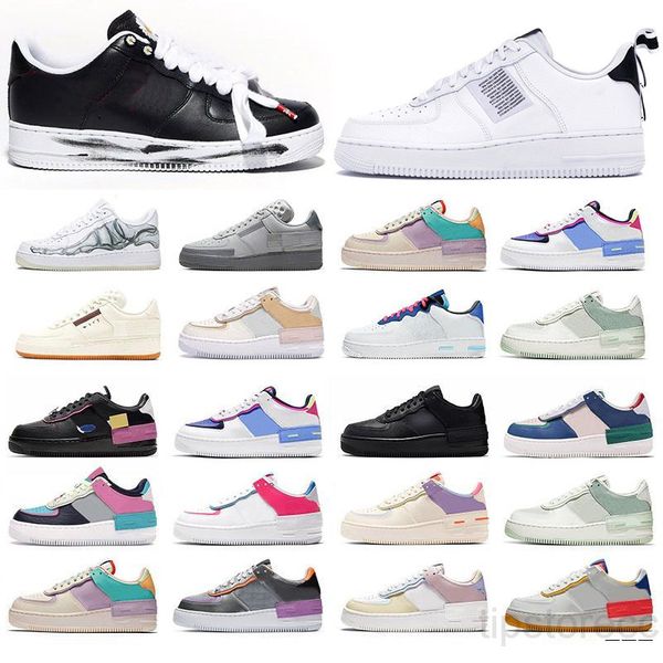 

2020 kids forces one 1 mca sneakers little kids moma low volt black university blue sport shoes boy girls infant virgil ablohs shoes gd3s