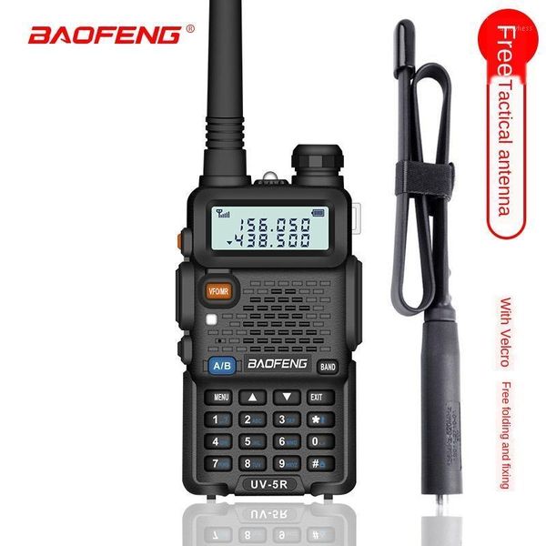 

baofeng uv-5r interphone high-power self-driving outdoor civilian fm handstand + cs folding tactical antenna1